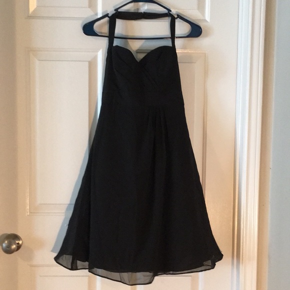 Alfred Angelo Dresses & Skirts - Pinup Chiffon Halter Sweetheart Cocktail Dress